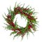 Northlight Real Touch™️ Iced Berries and Pine Artificial Christmas Wreath - 24" - Unlit
